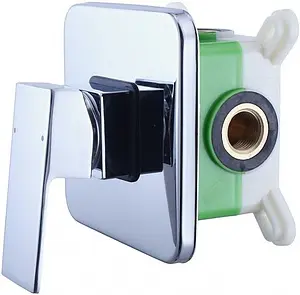 Смеситель для душа скрытого монтажа Swedbe Platta хром 5522, 1