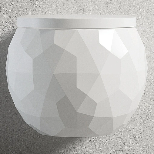 Унитаз подвесной безободковый Bien Pent белый PNKA052N1VP0W3000