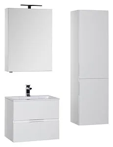 Шкаф-зеркало Aquanet Алвита 70 R белый 00184038 Шкаф-зеркало Aquanet Алвита 70 R белый 00184038, 3
