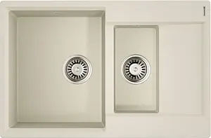 Мойка кухонная Omoikiri Daisen 78-2-PA пастила 4993330 Мойка кухонная Omoikiri Daisen 78-2-PA пастила 4993330, 1