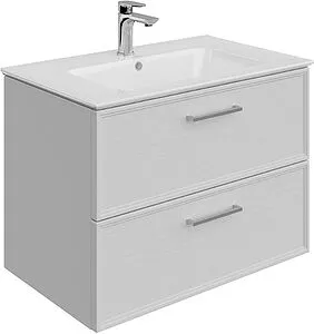 Тумба-умывальник подвесная Kerama Marazzi Piano Classic 75 ясень белый PIA.CL.75\WHT.M+PI.wb.75 Тумба-умывальник подвесная Kerama Marazzi Piano Classic 75 ясень белый PIA.CL.75\WHT.M+PI.wb.75, 1