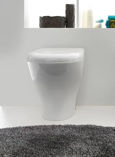 Унитаз приставной безободковый Kerasan Aquatech белый 371801