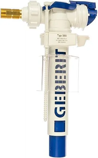 Заливной клапан для бачка ⅜/½&quot; латунь боковой Geberit Impuls Basic 380 281.004.00.1