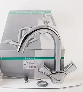 Смеситель для раковины Hansgrohe Logis 150 хром 71222000, 4