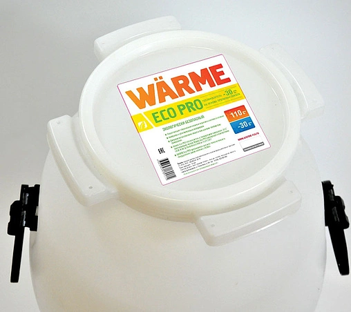 Теплоноситель (Антифриз) пропиленгликоль Warme Eco Pro 30 45л