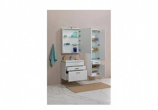 Тумба под умывальник Aquanet Рондо 70 белый 00189154