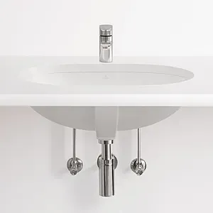 Раковина Villeroy&Boch O'Novo CeramicPlus 58 белый 416250R1, 5