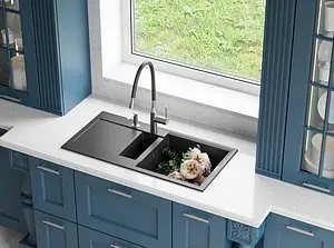 Мойка кухонная Omoikiri Sakaime 86-2-PL платина 4993203, 3