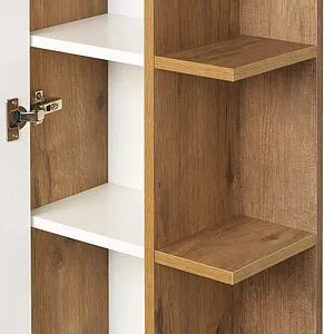 Шкаф-пенал подвесной Aquaton Сканди 40 дуб рустикальный 1A253403SDZ90 Шкаф-пенал подвесной Aquaton Сканди 40 дуб рустикальный 1A253403SDZ90, 4