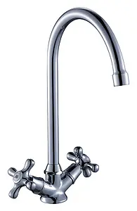 Смеситель для кухни Rossinka хром H02-72, 1