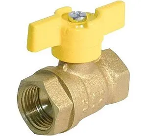 Кран шаровый для газа ½"в x ½"в БАЗ 11б27п БАЗ.А10.1.15.40 Кран шаровый для газа ½"в x ½"в БАЗ 11б27п БАЗ.А10.1.15.40, 1