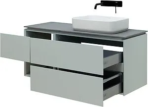 Тумба под умывальник подвесная Allen Brau Infinity 120 R папирус 1.21007.PWM, 5