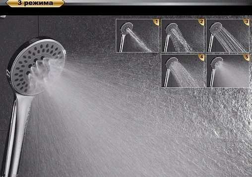 Душевая система со смесителем для ванны D&amp;K Venice.Rialto хром DA1063701B14