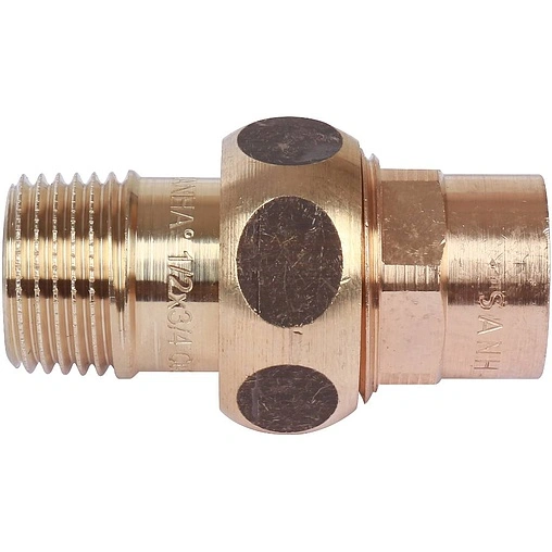 Американка пайка прямая переходная (плоское уплотнение) 18мм x ¾"н Sanha 4331g 143311834