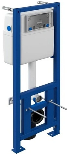 Комплект 6 в 1 Cersanit City CO DPL EO 64121 с кнопкой Estetica хром глянцевый Комплект 6 в 1 Cersanit City CO DPL EO 64121 с кнопкой Estetica хром глянцевый