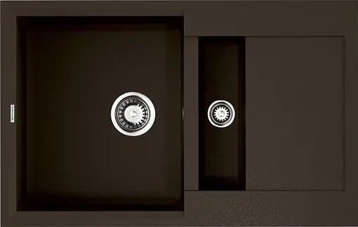 Мойка кухонная Omoikiri Sakaime 78-2-DC темный шоколад 4993198