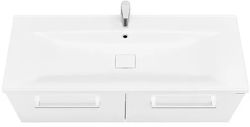 Тумба-умывальник подвесная Aquaton Мадрид 120 M белый 1A1703K3MA010
