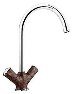 Смеситель для кухни Blanco Amona кофе 520776 Смеситель для кухни Blanco Amona кофе 520776, 1