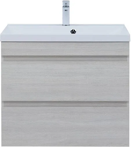 Тумба-умывальник подвесная Aquanet Нота New 75 дуб холден 00334204+00281221