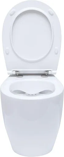 Унитаз приставной безободковый Allen Brau Fantasy белый 4.11007.20