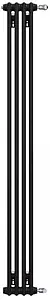 Радиатор стальной трубчатый Zehnder Charleston 2180/04 1270 ¾&quot; Ral 9217 Traffic Black (matt), 1
