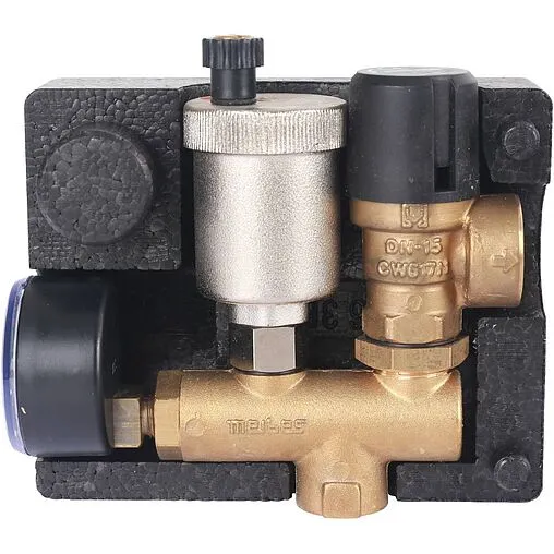 Группа безопасности котла до 85 кВт ½&quot; 3 бар Meibes Тип K M66065