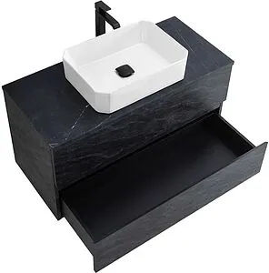 Тумба-умывальник подвесная Cezares Molveno 46 100 Antracite MOLVENO 46-100-2C-SO-ANTR+ Тумба-умывальник подвесная Cezares Molveno 46 100 Antracite MOLVENO 46-100-2C-SO-ANTR+, 4