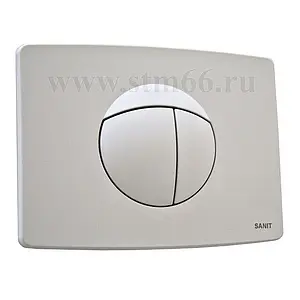 Клавиша смыва для унитаза Sanit S701 16.701.01..0000 белый глянцевый, 1