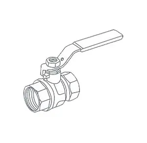 Кран шаровый ½"в x ½"в Royal Thermo Optimal RTO 07.001 Кран шаровый ½"в x ½"в Royal Thermo Optimal RTO 07.001, 2