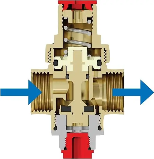 Редуктор давления поршневой ½&quot; Giacomini R153CX003
