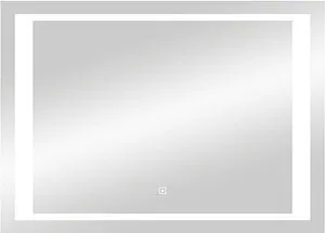 Зеркало с подсветкой Continent Quattro Led 100x70 белый ЗЛП2308 Зеркало с подсветкой Continent Quattro Led 100x70 белый ЗЛП2308, 1