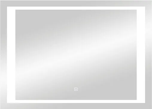 Зеркало с подсветкой Continent Quattro Led 100x70 белый ЗЛП2308