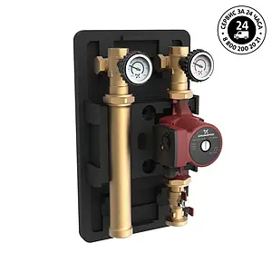 Насосный модуль с прямым контуром 1½"н х 1"в Grundfos Heatmix D25 99309061 с насосом Grundfos UPS 25-40 180 Насосный модуль с прямым контуром 1½"н х 1"в Grundfos Heatmix D25 99309061 с насосом Grundfos UPS 25-40 180, 1
