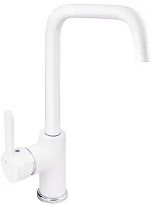 Смеситель для кухни Gross Aqua Moderna белый матовый/хром 3240278MW-7 Смеситель для кухни Gross Aqua Moderna белый матовый/хром 3240278MW-7, 1