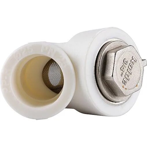 Фильтр угловой сетчатый 25мм н/в Kalde 3222-fls-250000