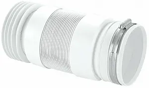 Гофра для унитаза Mc Alpine 230-440мм MRWC-F23RJ, 1