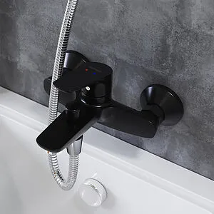 Смеситель для ванны Damixa Jupiter чёрный матовый 771000301 Смеситель для ванны Damixa Jupiter чёрный матовый 771000301, 3