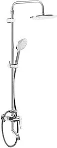 Душевая система со смесителем для ванны Damixa Jupiter хром 977740000 Душевая система со смесителем для ванны Damixa Jupiter хром 977740000, 1