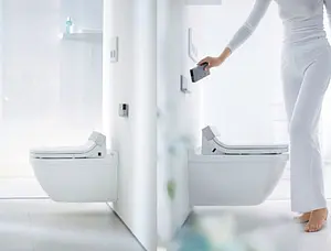 Унитаз подвесной под крышку биде Duravit Starck 3 белый 2226590000 Унитаз подвесной под крышку биде Duravit Starck 3 белый 2226590000, 5