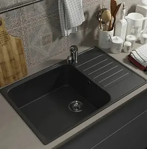 Мойка кухонная Uperwood UPD-400 уголь 391020215 Мойка кухонная Uperwood UPD-400 уголь 391020215, 3