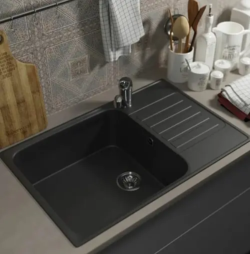 Мойка кухонная Uperwood UPD-400 уголь 391020215