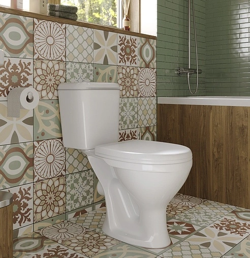 Унитаз-компакт Santeri Pro белый 1.P215.5.S00.00B.F