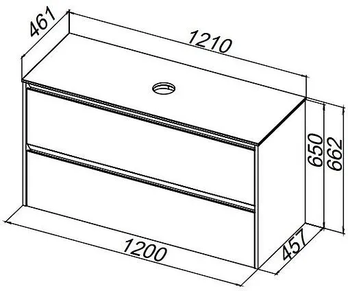 Столешница Allen Brau Activity 120 альба 1.34025.AL