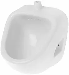 Писсуар с внешним подводом воды Sanita Орион белый PS/Orion/Mech/WHT.G/S1