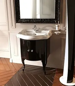 Тумба под умывальник напольная Kerasan Retro 69 чёрный 7361K1 Тумба под умывальник напольная Kerasan Retro 69 чёрный 7361K1, 5