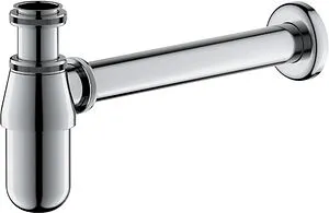 Сифон бутылочный для раковины TIMO хром 960/00L Сифон бутылочный для раковины TIMO хром 960/00L, 1