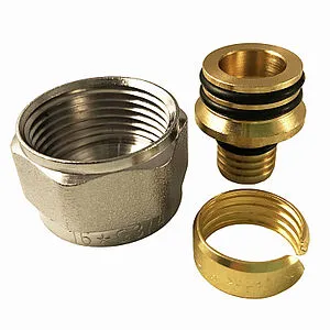 Концовка для металлопластиковых труб ¾&quot;ек x 16x2.0мм STI 01.03.ЕК01634, 2