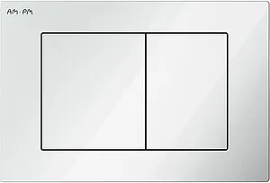 Клавиша смыва для унитаза Am.Pm PrimeFit S I090201 белый глянцевый Клавиша смыва для унитаза Am.Pm PrimeFit S I090201 белый глянцевый, 1