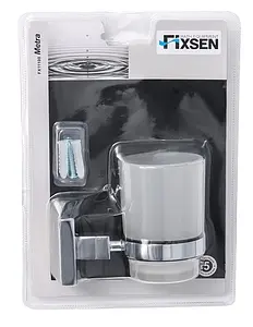 Стакан Fixsen Metra хром FX-11106 Стакан Fixsen Metra хром FX-11106, 2