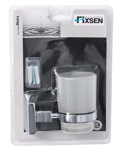 Стакан Fixsen Metra хром FX-11106 Стакан Fixsen Metra хром FX-11106